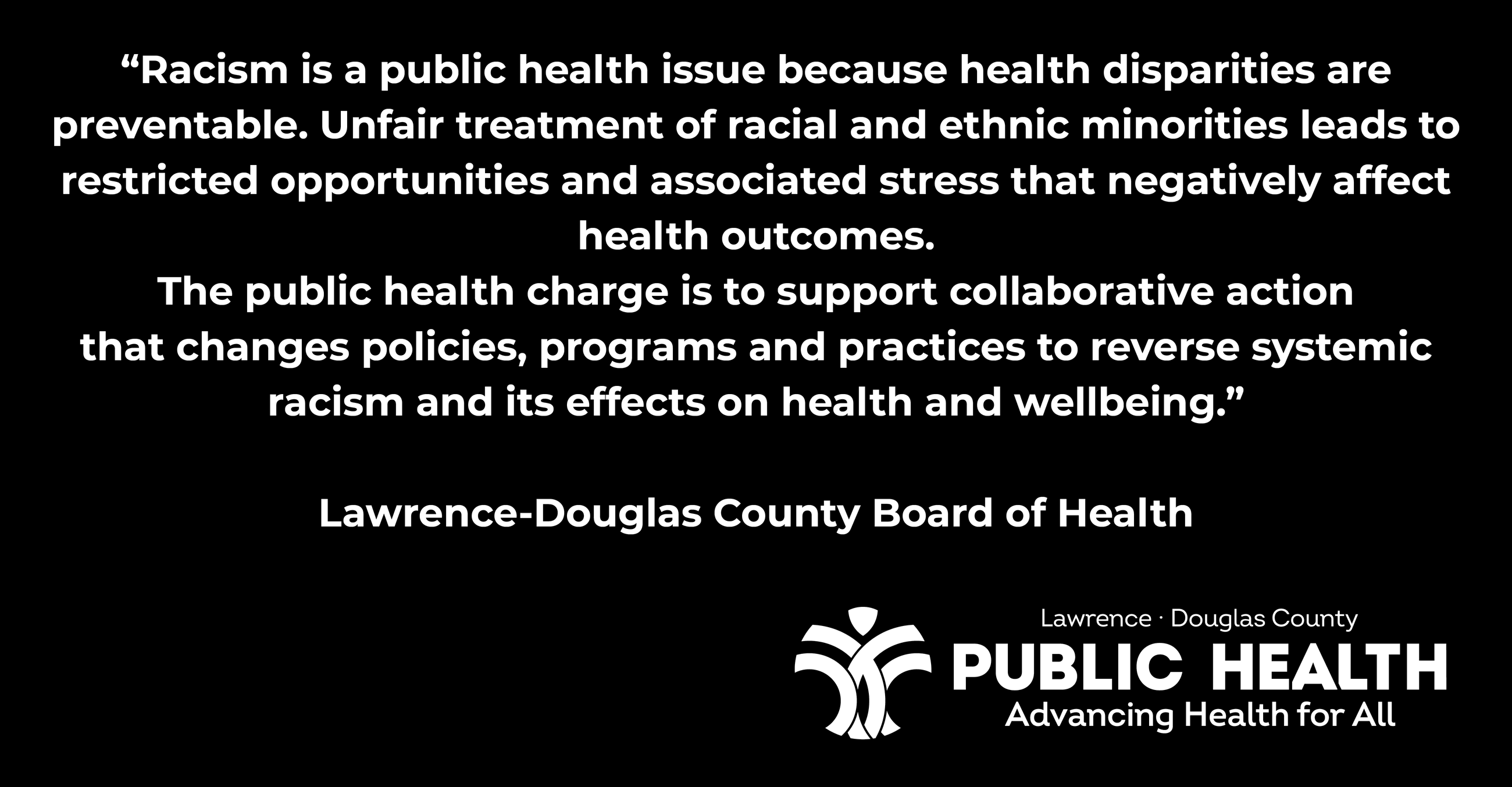 MLK Racism as a PH crisis